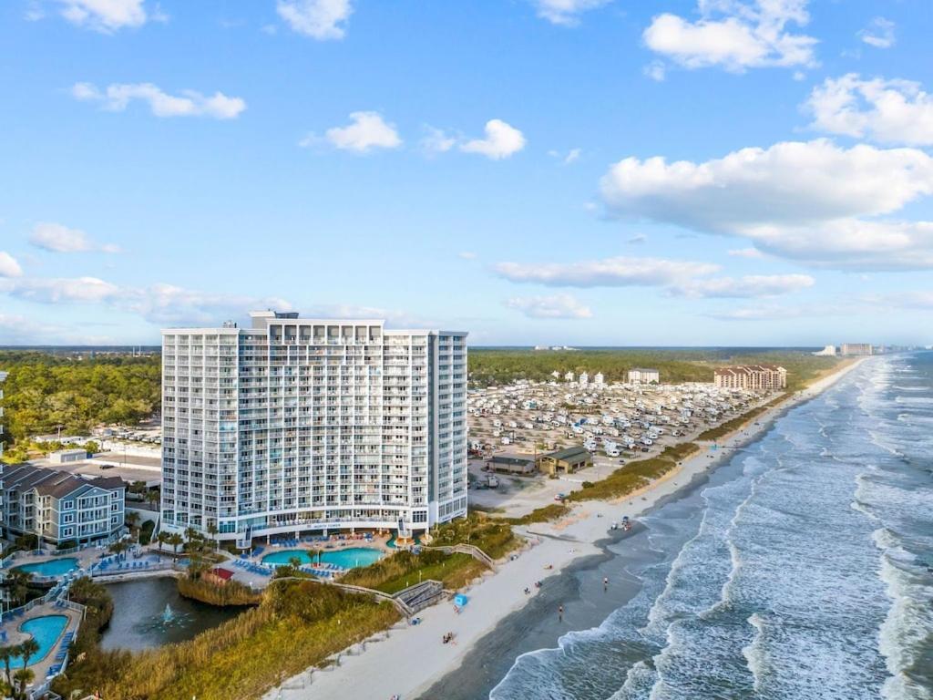 Direct Oceanfront- King Bedroom- Amazing Views/Pools/Hot Tubs/Beach Access/Golf Миртл-Бич Экстерьер фото