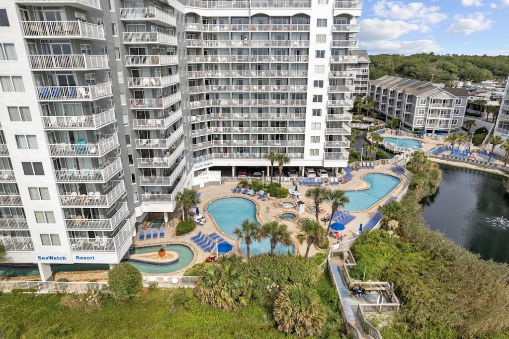 Direct Oceanfront- King Bedroom- Amazing Views/Pools/Hot Tubs/Beach Access/Golf Миртл-Бич Экстерьер фото