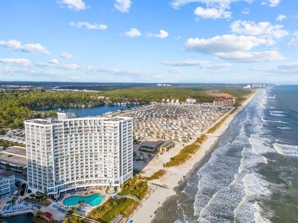 Direct Oceanfront- King Bedroom- Amazing Views/Pools/Hot Tubs/Beach Access/Golf Миртл-Бич Экстерьер фото